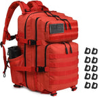 Military Tactical Backpack 45L Large Tactical Backpack for Men, Hiking Rucksack With Bottle Holder