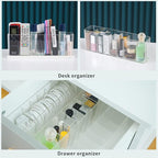 Charger Cable Cord Storage Organizer Box - 2 Pack With Lid - Easy Storage Without Cable Ties