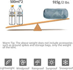 3FULGEAR Lanshan 2 Pro Tent 2 Person Ultralight Camping Tent, 3/4 Season Professional 20D Silnylon Rodless Tent for Camping, Climbing, Hiking