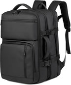 Travel Backpack for Men, Carry on Backpack Expandable 45L Suitcase Backpack Airline Approved Large Luggage Business Weekender Bag