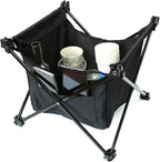 ROCK CLOUD Portable Camping Table Ultralight Aluminum Camp Table with Storage Bag Folding Beach Table for Camping Hiking Backpacking Outdoor Picnic, Small