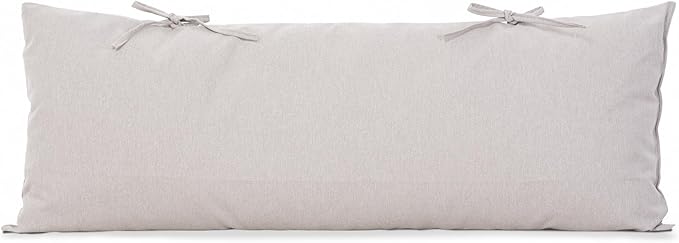 SUNCREAT Detachable Extra Large Outdoor Hammock Pillow with Ties, Coffee