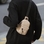 Peicees Small Crossbody Bag Purse For Men Womens Mini Sling Bag Chest Backpack Phone Holder Water-Resistant