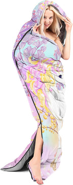 CVHOUSE Camping Sleeping Bags,3 Season Warm & Cool Weather,Lightweight,Waterproof Sleeping Bags for Adults & Kids,Traveling,and Outdoors,Camping Gear Equipment