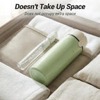 4 in 1 Travel Dispenser, 4 Pack 30ML Leak Proof Travel Bottles for Toiletries, Portable 4-in-1 Travel Dispenser Bottle Travel Refill Bottle for Shampoo Lotion Conditioner Cream (White+Green)