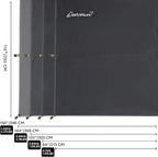 Clostnature Waterproof Camping Tarp for Tent - Ultralight Hammock Rain Fly for Backpacking, Heavy Duty Camping Hiking Awning Lightweight Rain Tarp Tent Shelter Camping Gear Must Haves