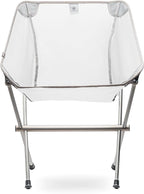 Ultralight Camping Chair, Portable Folding Backpacking Chair with FUll Aluminum Frame, Breathable Mesh, Compact Travel Hiking Chair, Heavy Duty 330 lbs Outdoor Folding Chair with Carry Bag