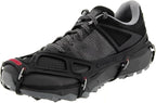 Kahtoola EXOspikes Footwear Traction for Winter Hiking & Running in Snow, Ice & Rocky Terrain