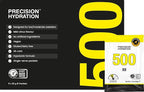 Precision Hydration Electrolyte Powder - No Artificial Ingredients, Multi Strength Hydration Packets - Individual Waterproof Servings - Gluten/Dairy Free, 1 Box (8 Packets, 500mg/L-Yellow)