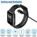 Charger for VeryFitPro Fitpolo Tozo Smartwatch, Magnetic Charging Cable Cord for YAMAY Willful SW021 SW025 Letsfit ID205L ID205U ID205S Wyze 44mm 47mm (2-Pack, 3.3ft/100cm)