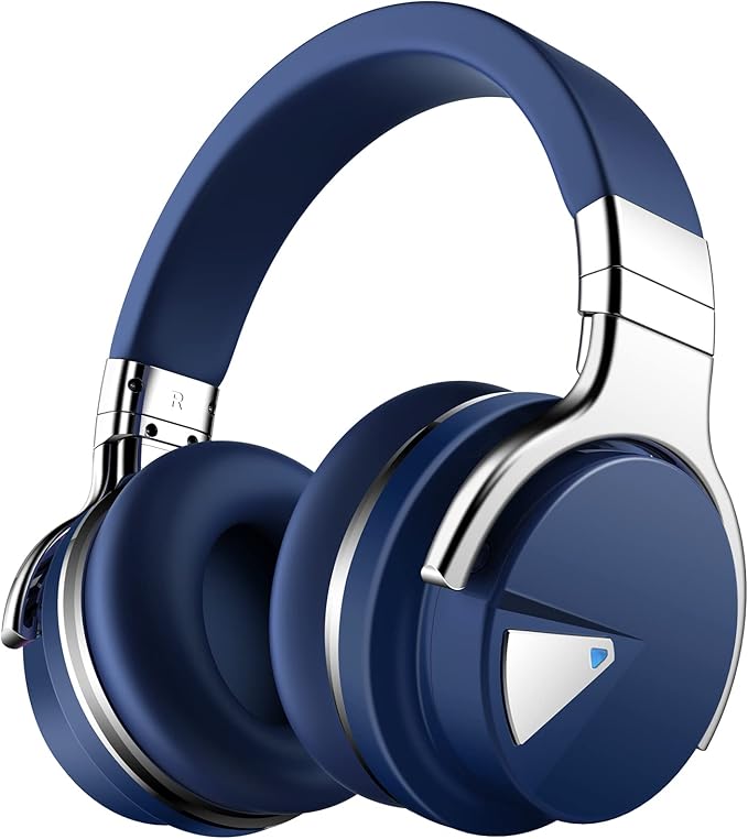 Million Sold 10 Years Classic E7 Active Noise Cancelling Headphones with Upgraded Noise Cancellation, Bluetooth Headphones Wireless with HD Sound Vivid Deep Bass, for Home Office Travel Gift Pcs