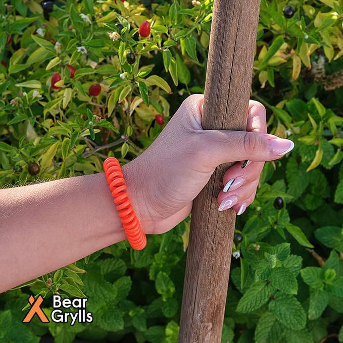 Mosquito Repellent Bracelets – Natural Essential Oils | Family Pack | Child‑Friendly | Non‑Toxic | Reusable Outdoor Wristbands | Individually Wrapped