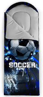 QOOMO Animals Camping Sleeping Bags,3 Season Warm & Cool Weather,Lightweight,Waterproof Sleeping Bags for Adults & Kids,Traveling,and Outdoors,Camping Gear Equipment