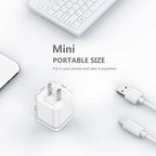 USB Wall Charger, LUOATIP 3-Pack 2.1A 5V Dual Port Cube Power Adapter Plug Block Charging Box Brick for iPhone 14 13 12 11 Pro Max SE XS XR X 8 7 6 6S Plus, Galaxy, LG, Moto, Android Phones