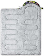 AILONEN Outer Space Astronaut Camping Sleeping Bags,Lightweight & Waterproof,3 Season Warm & Cool Weather,Cartoon Sleeping Bags for Kids,Boys Girls Travelling,Outdoors