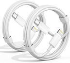 Exeric USB C to Lightning Cable 6FT 2Pack [MFi Certified] Type C iPhone Charger Cord Power Delivery iPhone Fast Charger Cable for iPhone 14 13 12 11 Pro Max Xr Xs 8 7 6 Plus