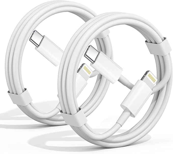 USB C to Lightning Cable 3FT [Apple MFi Certified] iPhone Fast Charger Type C to Lightning Cable for iPhone 14 13 12 11 Pro Max Xr Xs 8 7 6 Plus SE (2Pack)