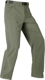 FREE SOLDIER Men's Outdoor Cargo Hiking Pants with Belt Lightweight Waterproof Quick Dry Tactical Pants Nylon Spandex