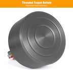 REDCAMP 2L Outdoor Camping Kettle, Aluminum Water Pot with Carrying Bag, Compact Lightweight Camp Tea Kettle Coffee Pot for Hiking Picnic Camping