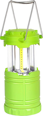 1-Pack LED Green Camping Lanterns, Portable Camping Lights, Outdoor Handled Lamps, Essential Emergency Lights for Power Outages, Hiking, Hurricane
