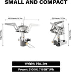 Fire-Maple Torch Gas Stove – Ultralight Backpacking Camping Stove, Built-in Piezo Ignition, Stainless Steel & Aluminum Alloy, Compact & Portable, Ideal for Hiking & Outdoor Cooking