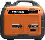 GENMAX Generator，EPA Compliant, Eco-Mode Feature, Ultra Lightweight for Backup Home Use & Camping