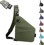 Anti Theft Travel Bag,Anti Theft Crossbody Bag, Sling Bag Travel Crossbody Bag for Women Men