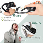 Camping Hammock with Mosquito Net, Double & Single Lightweight Portable Hammocks with Tree Straps, Parachute Hammock for Camping, Backpacking