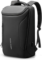 MARK RYDEN Business Backpack for Men, Waterproof High Tech Backpack with Sport Car Shape Design and USB Charging Port, Travel Laptop Backpack Fits 17.3 Inch Notebook (YKK-2 Pockets)