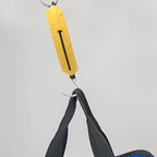 Artibetter 2pcs Portable Mechanical Hanging Scale with Hook 50kg/110lb Vertical Spring Handheld Weight Scale for Luggage, Travel, Farming, and Kitchen Use