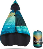 Waterproof Stadium Blanket, Fleece Camping Blanket Wearable Soft Warm Camp Blanket for Outdoor Camping, Picnic, Stadium, Sports, Beach, Car