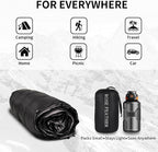 Down Camping Blanket, Muti-Use Outdoor Travel Blanket, Puffy Sleeping Bag Blanket, Waterproof Packable Backpacking Quilt for Camping, Travel, Airplane, Hiking, Picnic, 55''x79''