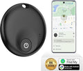 Air Tracker Tags-1 Pack: Bluetooth Tracker Tag, Item Finder Works with Find My App, Trakcer Tag Locator for Your Keys, Wallet, Luggage, Backpack, and More. (Black-Dual, 1Pack)