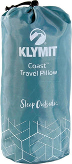 Klymit Coast Travel Pillow, Compact, Compressible Airplane, Backpacking, Hammock, and Camping Pillow