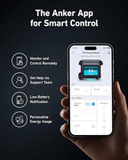 Anker SOLIX F2000 Portable Power Station with Transfer Switch Kit, 2400W Solar Generator, LiFePO4 Battery, Generators for Home Use, for Outdoor Camping, and RVs (Solar Panel Optional)