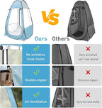 Pop Up Tent, Clear Outdoor Tents Sports Fishing, Rainproof and Windproof Beach Camping, Lightweight and Sturdy, Easy Set Up, UPF 50+ Portable Folding 39" x 64"