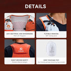 KAILAS FUGA AIR 8 Ⅳ Running Hydration Vest Hydration Pack Lightweight with Two TPU Water Bladders for Women Men Trail Cycling Hiking