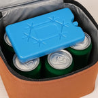 Kona Ice Packs for Lunch Boxes - No Ice Bags Required - Reusable Long Lasting Cooler Ice Packs (-5C) Small Thin Freezer Packs - Freezes in 25 Minutes (Set of 4)