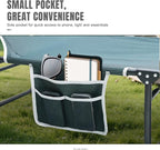 YELLOW JACKET Folding Sleeping Cot, Camping Cot with Mattress for Adults 450lbs Max Load, Portable Camping Cot with Pillow, Adjustable 5-Position Cot for Camping, Home,Office,Travel