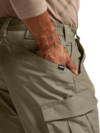 CQR Men's Tactical Pants, Water Resistant Ripstop Cargo Pants, Lightweight EDC Work Hiking Pants, Outdoor Apparel