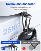 CLEEFUN USB C Cable 3ft, 5-Pack USB A to Type C Charger Cord Fast Charging for iPhone 17 16 15 Pro Max Air Plus, for Samsung Galaxy S25 S24 S23 S22 S21 S20 S10 A17 A16 A15 A56 A55 A26 A35 A36 A71