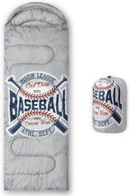 Kids Sleeping Bag for Boys Girls,Rocket Moon Print-Lightweight Warm Portable Outdoor Indoor-Waterproof Cold Weather Resistant Sleeping Bag for Camping Hiking