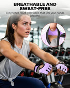 VINSGUIR Workout Gloves for Men and Women, Weight Lifting Gloves with Excellent Grip, Lightweight Gym Gloves for Weightlifting, Cycling, Exercise, Crosstraining, Pull ups, Fitness, Climbing and Rowing