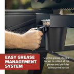 Camp Chef Gridiron 36 - Outdoor Griddle Grill with Flamethrower Ignition & Hidden Grease Catcher - Premium Flat Top Grill for Outdoor Cooking