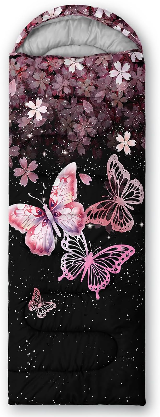 QOOMO Camping Sleeping Bags,3 Season Warm & Cool Weather,Lightweight,Waterproof Sleeping Bags for Adults & Kids,Traveling,and Outdoors,Camping Gear Equipment