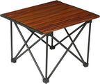 ROCK CLOUD Portable Camping Table Ultralight Aluminum Camp Table Folding Compact Beach Table for Camping Hiking Backpacking Outdoor Picnic, Reinforced Small
