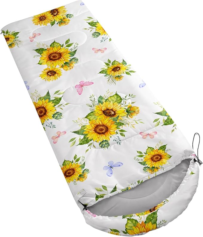 Sleeping Bags for Adults Kids,Backpacking Camping Sleeping Bag for Girls Boys Lightweight Waterproof Cold/Warm Weather Sleeping Bag for All Season