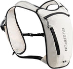 EVERFUN Hydration Backpack Running Vest Small Hiking Water Backpack with 1.5L Water Bladder for Women Men, Lightweight Reflective Dayhike Hydro Pack for Trail Running, Biking, Race, Marathons