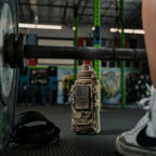 Iron Infidel Battle Bottle - 32 Oz Insulated Water Bottle with Straw Lid & Chug Cap, Stainless Steel Metal Tactical Flask With Rugged, Removable Sleeve for Keys & Phone or Wallet (OCP Camo 1 Liter)