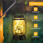 kyoryuger Dinosaur Gifts for Women/Men Tyrannosaurus Rex Lovers Solar Lantern Mom Birthday, Mothers Day, Solar Tyrannosaurus Rex Garden Decoration Outside for Yard, Patio,Backyard,Porch, Torche